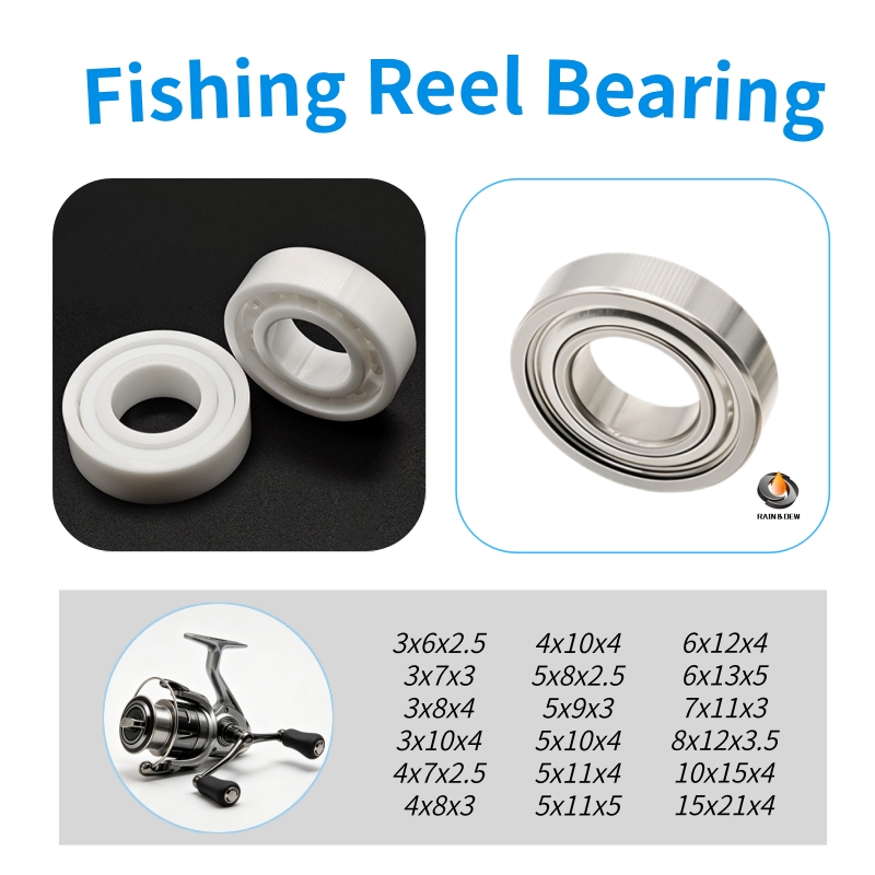 Spinning Reel - 1/5/10 قطع بكرات صيد لويا ABEC-7/9،