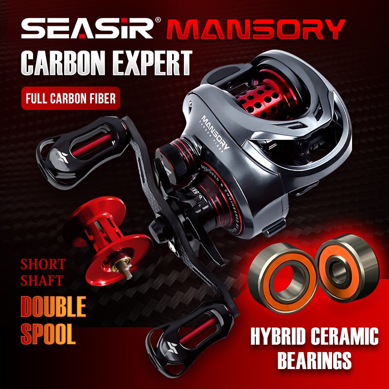 Ice Fishing Reel - بكرة صيد manbaitcasting Seasir نسبة g