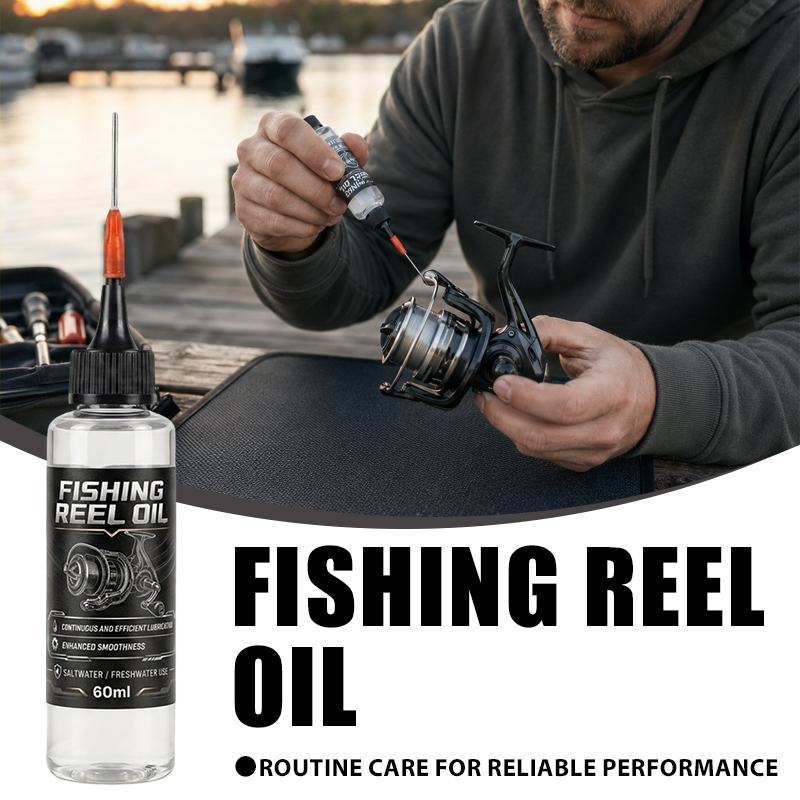 Reel Lubricant - زيت تشحيم لبكرات الصيد، سائل صيانة
