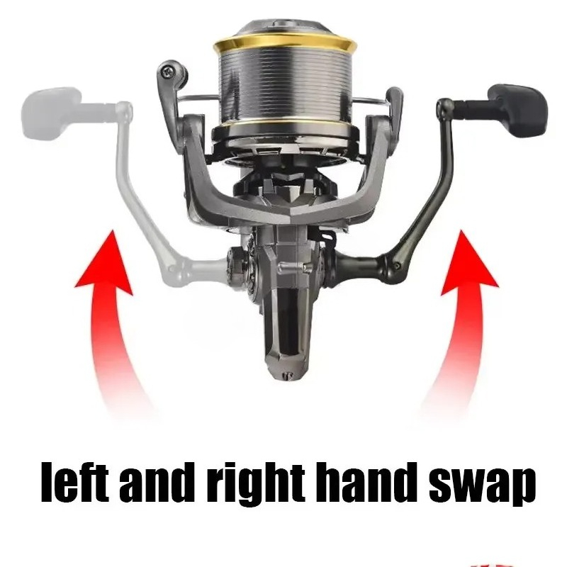 بكرة صيد دوارة للرمي لمسافات ط - مراجعة Spinning Reel وسعره