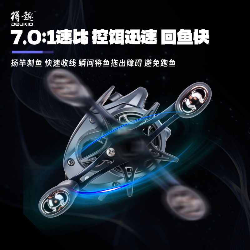 بكرة صيد Q1 بنظام فرامل DC مع  - مراجعة Reel Spare Spool وسعره