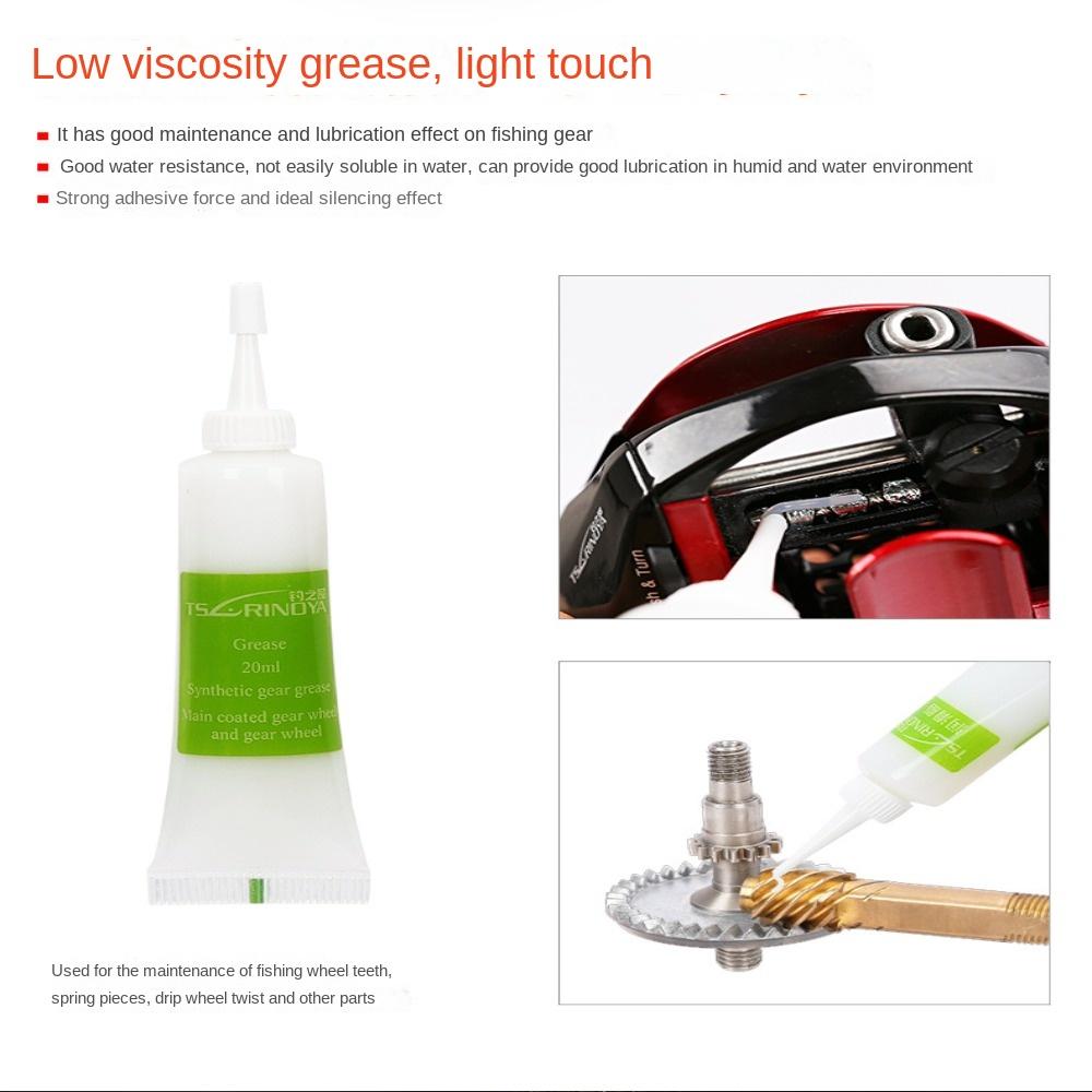 مجموعة واحدة من شحم بكرات الصي - مراجعة Reel Grease وسعره