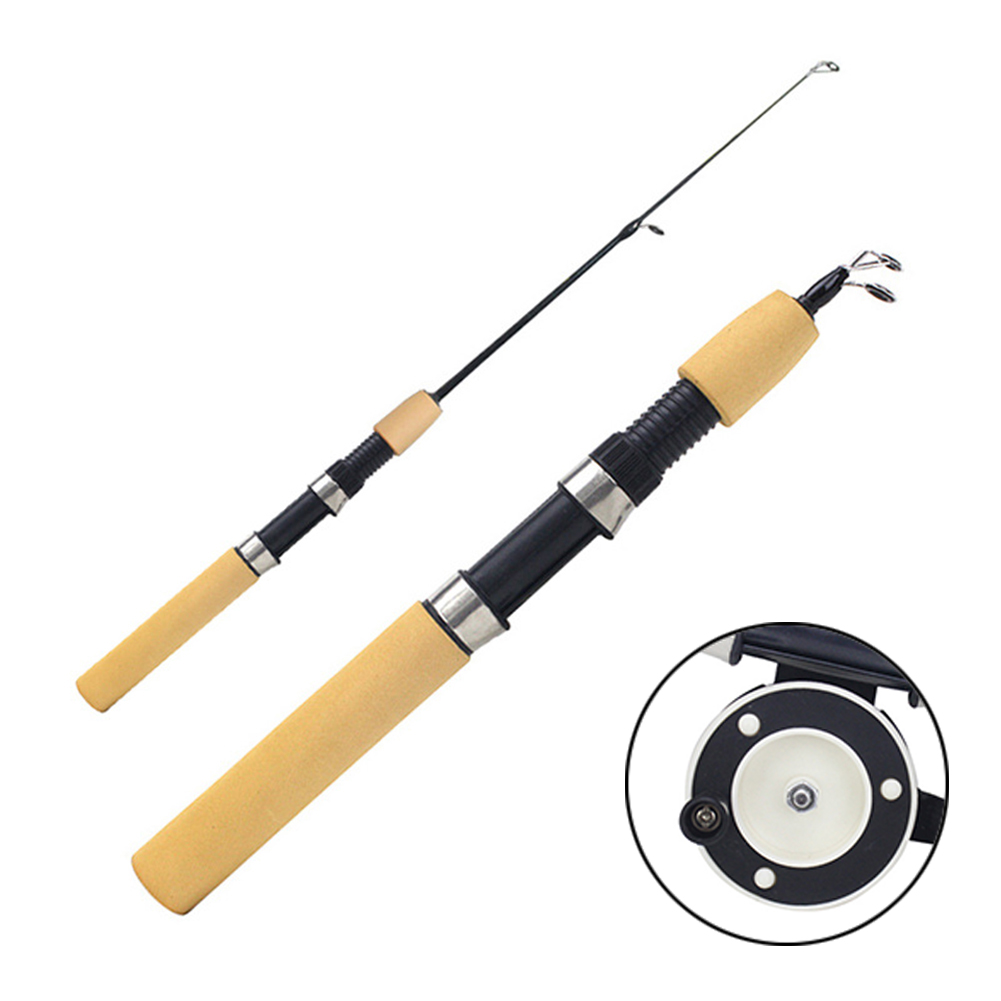 قصبة صيد الأسماك على الجليد مح - مراجعة Ice Fishing Reel وسعره