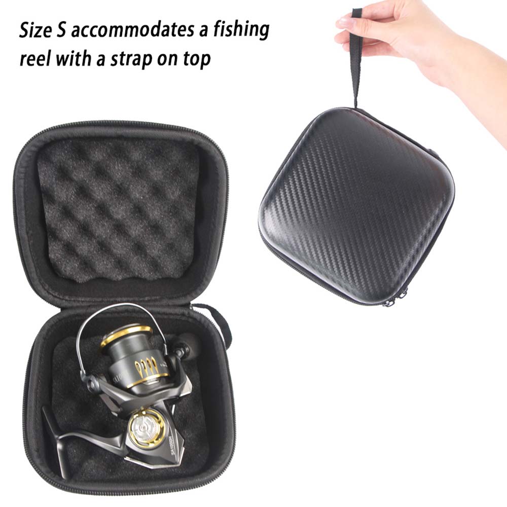 حقيبة بكرة صيد JSFUN S/M/L من  - مراجعة Spincast Reel وسعره