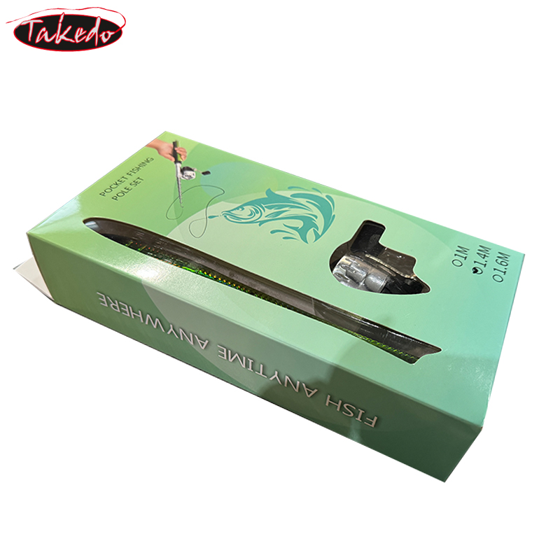طقم صيد محمول من تاكيدو بطول 1 - مراجعة Ice Fishing Reel وسعره