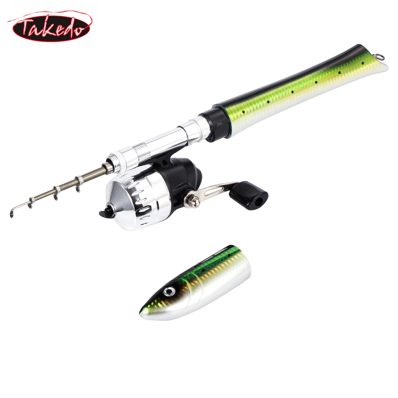 طقم صيد محمول من تاكيدو بطول 1 - مراجعة Ice Fishing Reel وسعره
