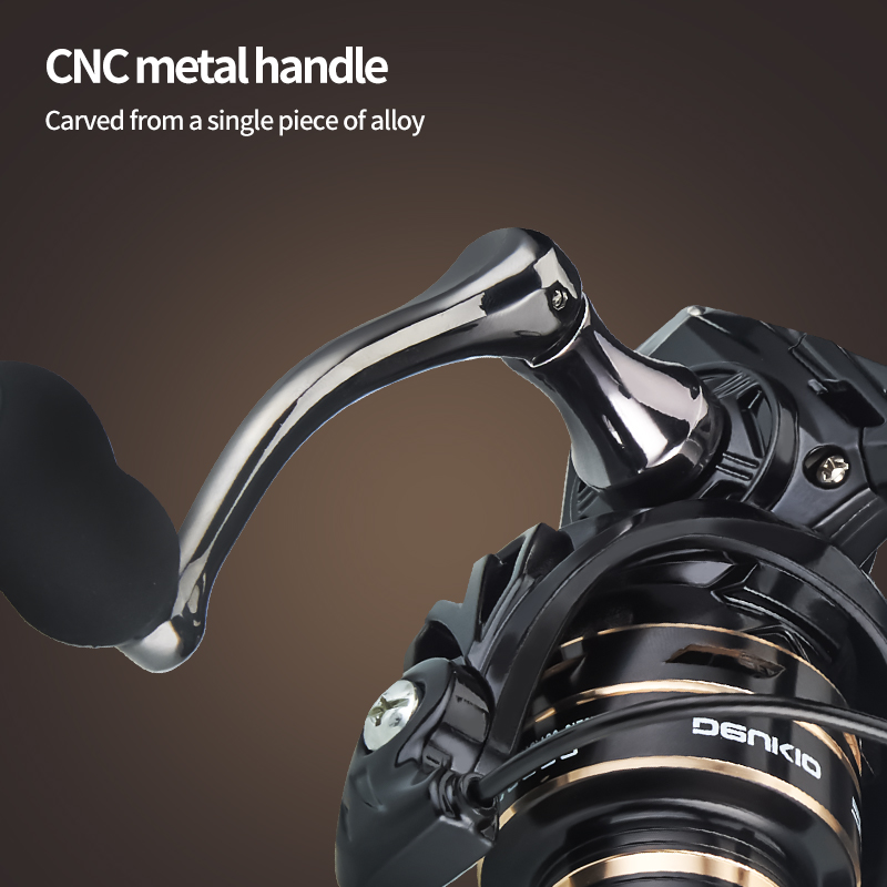 بكرة DEUKIO مع مقبض بكرة معدني - مراجعة Reel Drag Knob وسعره