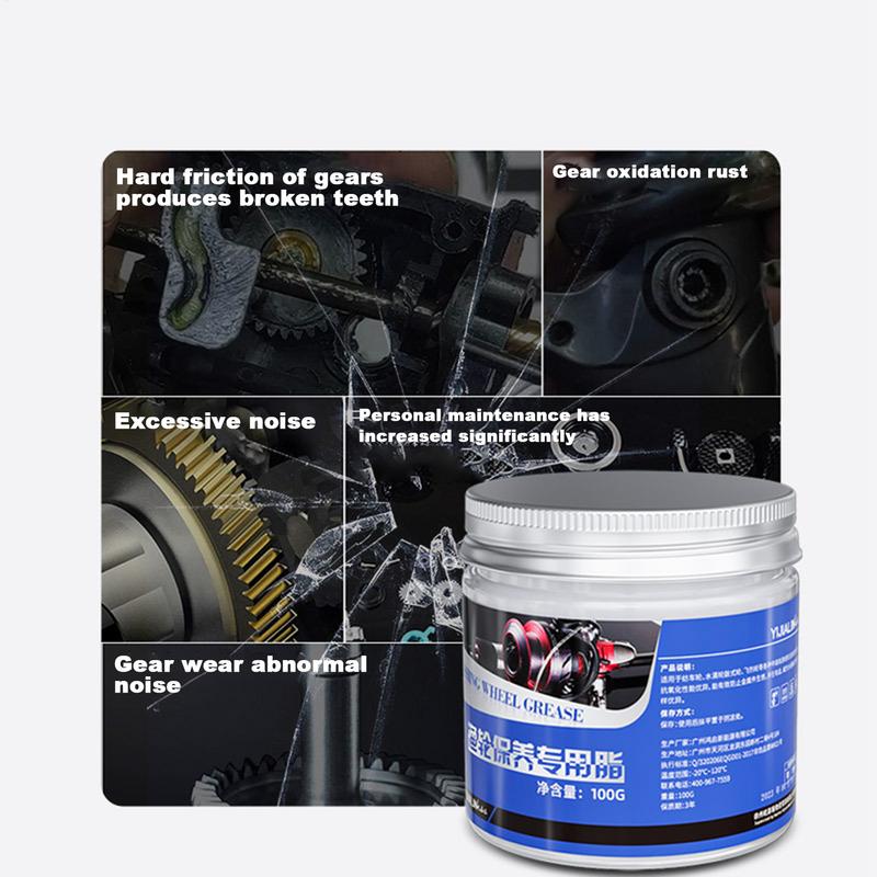 100 جرام الصيد بكرة الشحوم دمع - مراجعة Reel Lubricant وسعره