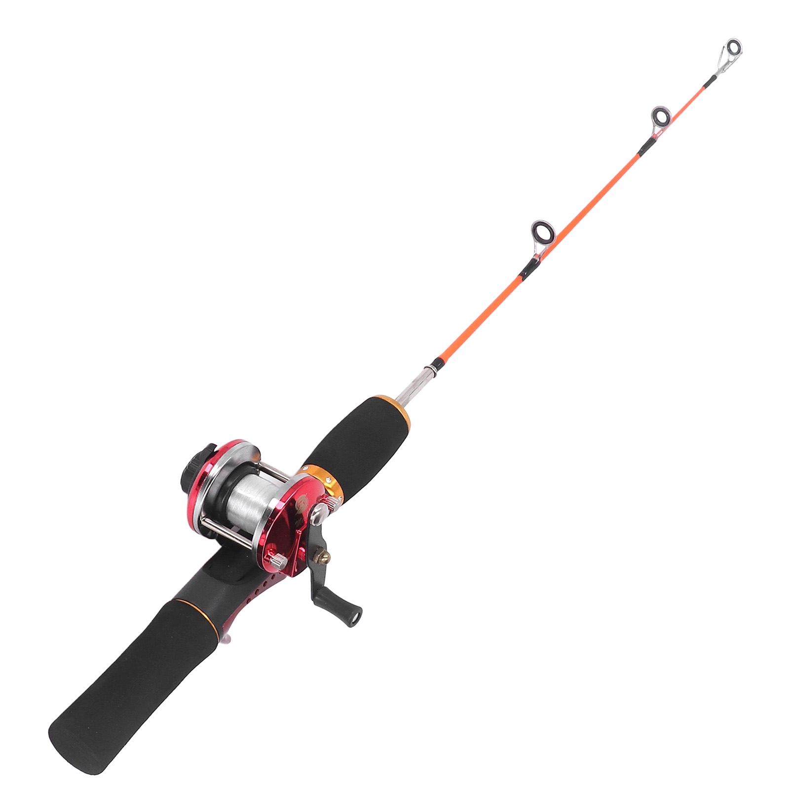 طقم صيد الأسماك على الجليد الش - مراجعة Ice Fishing Reel وسعره